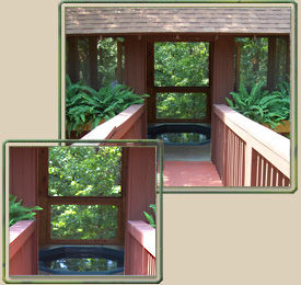 TreeHouse Hot Tub at The Woods Resort